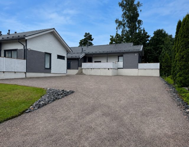 Valmistunut uudispientalo pääkaupunkiseudulla